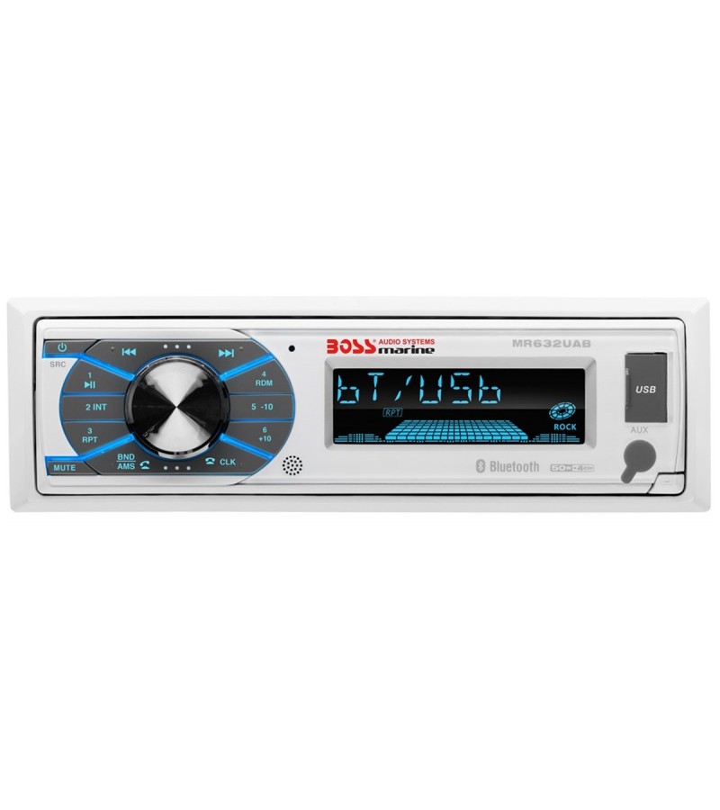 BOSS Audio Systems MR632UAB USB, AUX Girişli Bluetoothlu Marin Teyp
