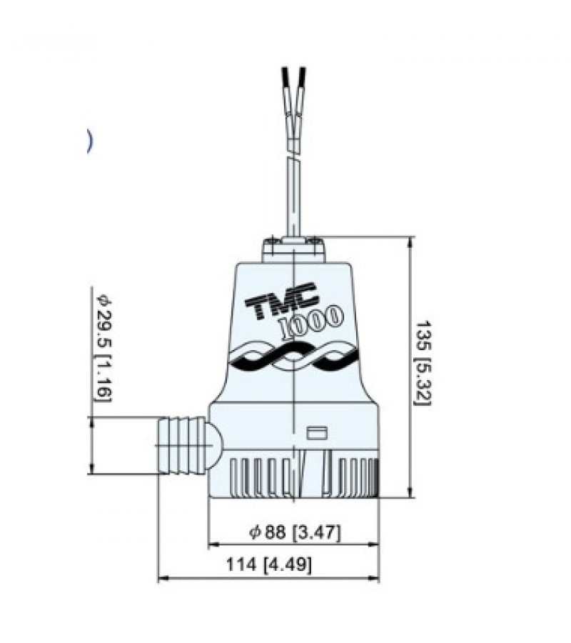 Sintine Pompası 12V 1000 gph