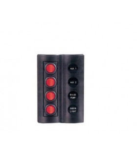 4'lü Switch panel otomatik sigortalı