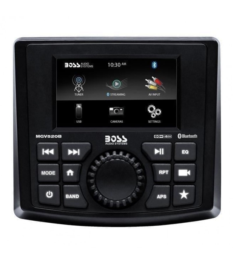 BOSS Audio Systems MGV520B USB, AUX Girişli Bluetoothlu Marin Teyp