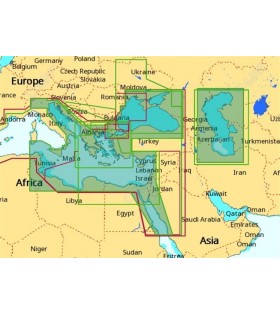 C-MAP 4D Tum Turkiye Harita Kartı