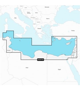 Navionics+ Harita Kartı Akdeniz Bölgesi