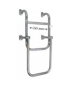 Katlanır Merdiven 2+1 Cr-Ni 65Cm