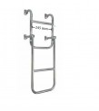 Katlanır Paslanmaz Merdiven 2+2 Basamak 95Cm