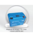 MegaCell Lityum LifePo4 Akü – 50 Amper / 51.2 Volt MegaCell Lityum LifePo4 Akü – 50 Amper / 51.2 Volt