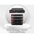 Orbus Lityum LifePo4 Akü – 50 Amper / 48 Volt Orbus Lityum LifePo4 Akü – 50 Amper / 48 Volt