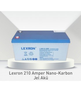 Lexron 210 Amper Nano-Karbon Teknoloji Jel Akü